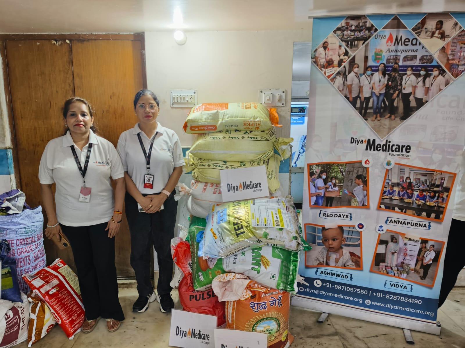 Meals Distribution Blind School June 2025